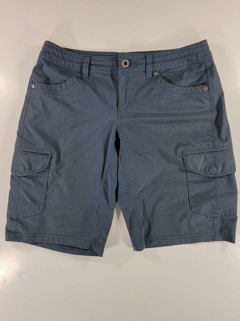 Women’s Kuhl Splash Shorts 2 Hiking Mountaineering Blue Outdoors Stretch Hiking